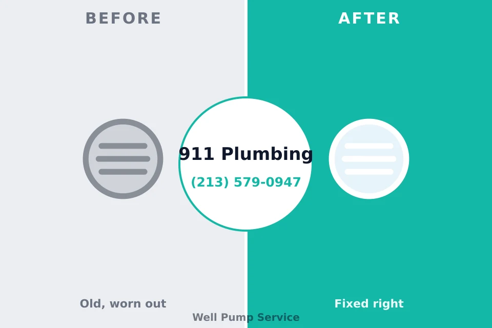 Before and after: plumbing repair Goose Creek, SC
